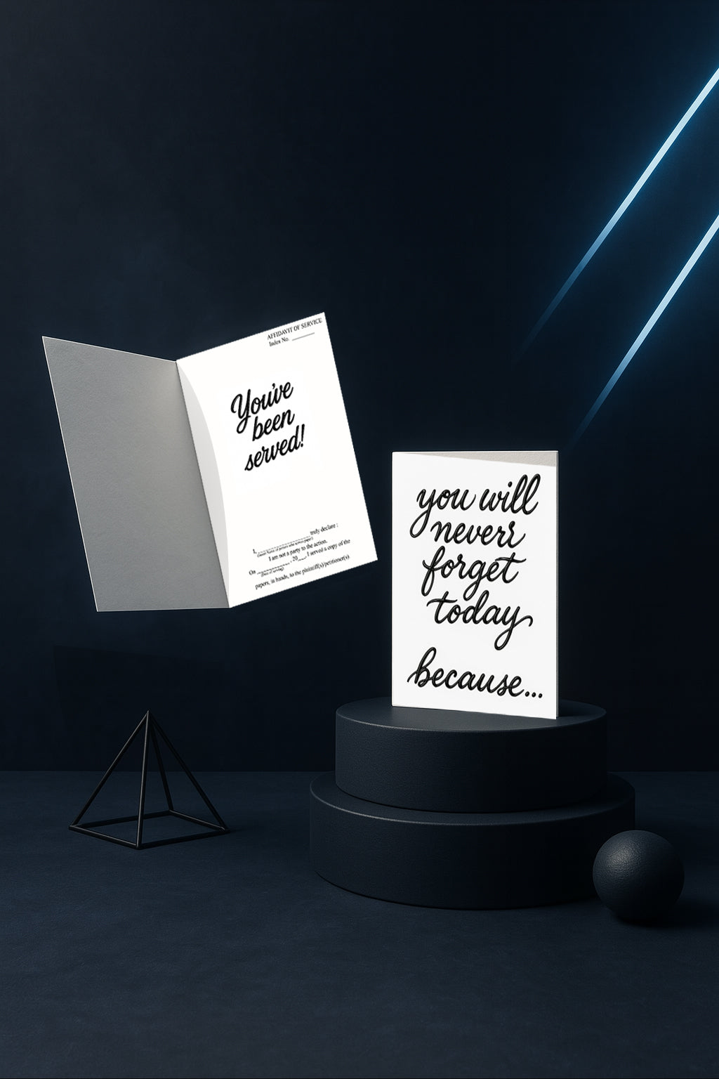 "You've Been Served" –  (Pack of 10)